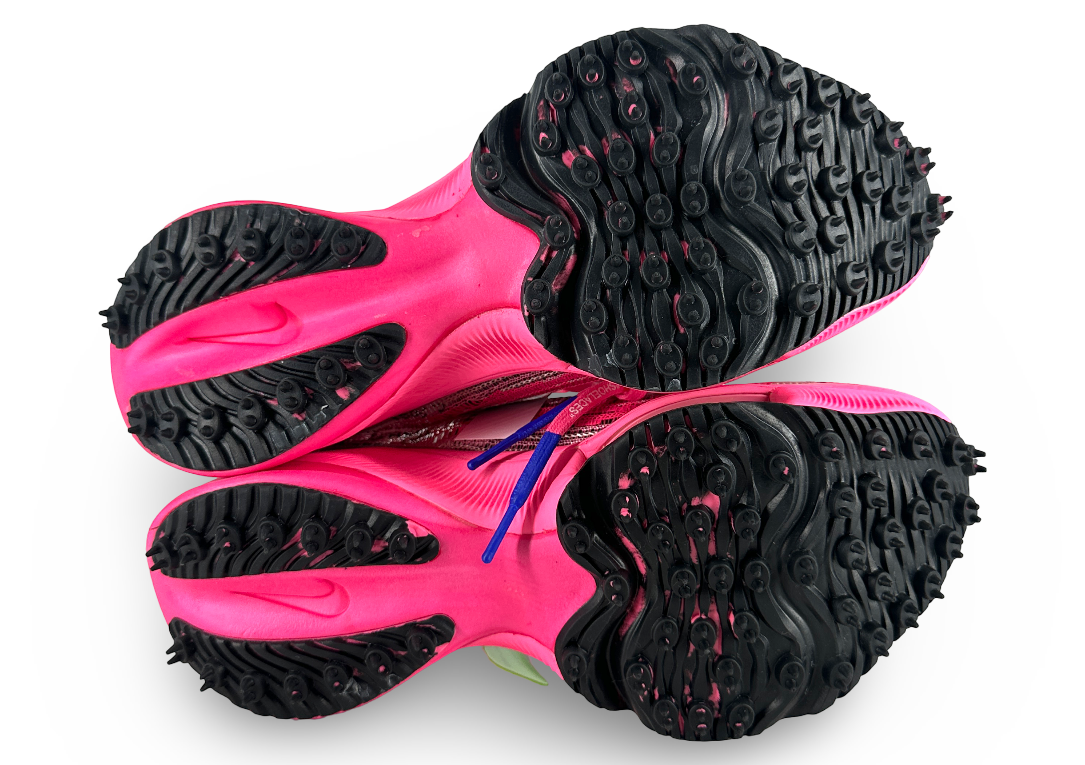 Nike Air Zoom Tempo Next% Flyknit Off-White Racer Blue Pink Glow
