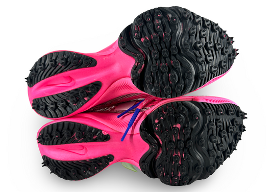 Nike Air Zoom Tempo Next% Flyknit Off-White Racer Blue Pink Glow