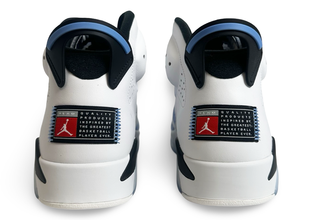 Jordan 6 Retro UNC White