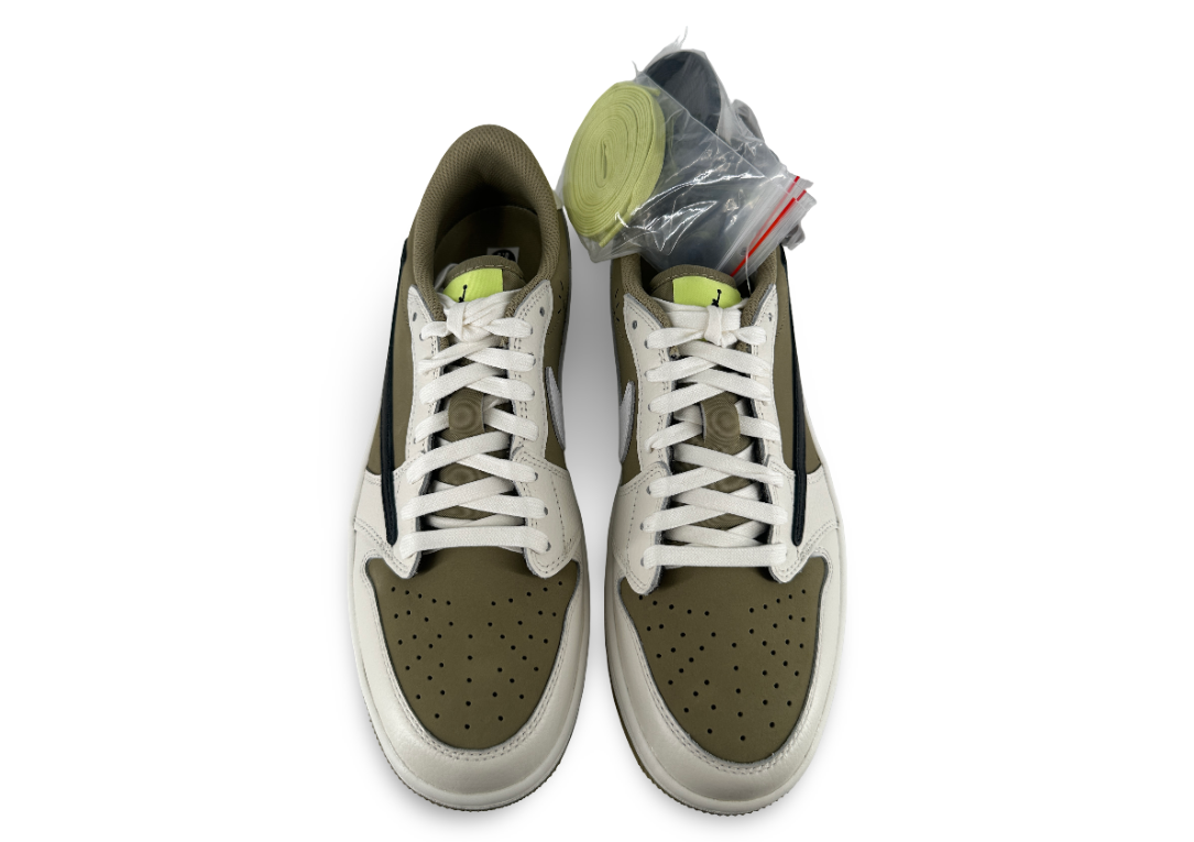 Jordan 1 Retro Low Golf Travis Scott Neutral Olive