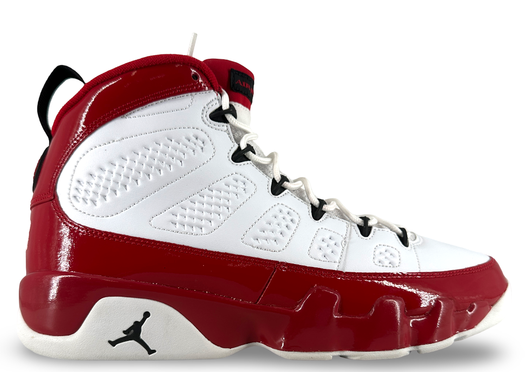 Jordan 9 Retro White Gym Red