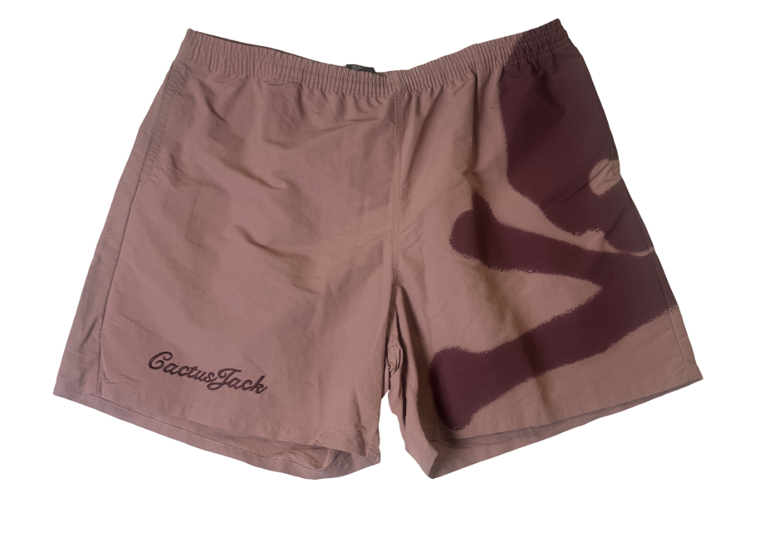 Cactus Jack by Travis Scott For Mastermind Skull Shorts Mauve