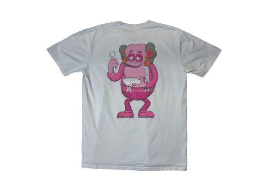 KAWS x Monsters Franken Berry T-shirt White