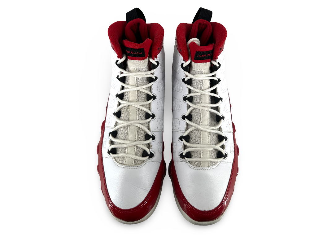 Jordan 9 Retro White Gym Red