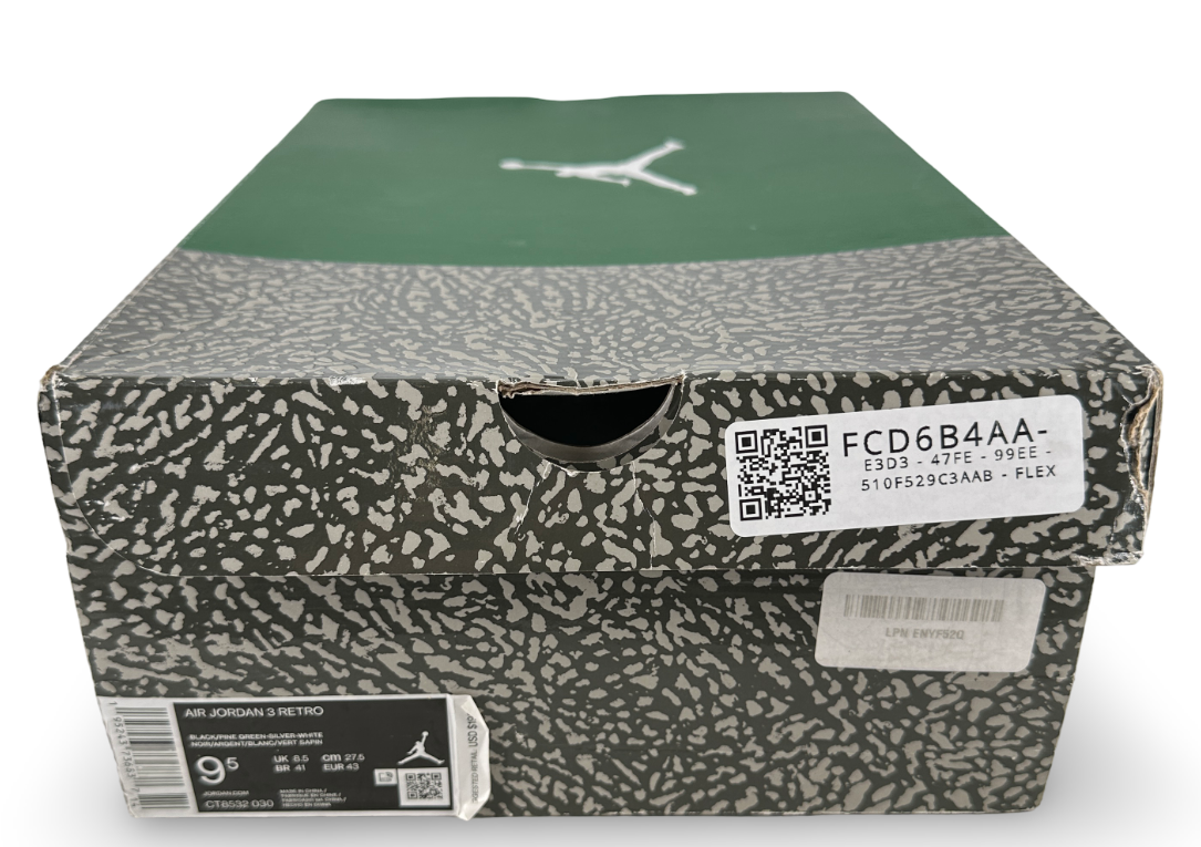 Jordan 3 Retro Pine Green