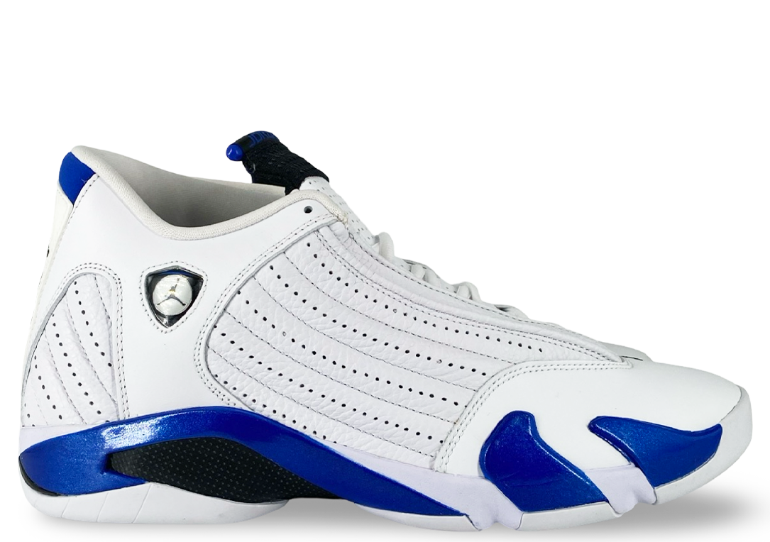 Jordan 14 Retro White Hyper Royal