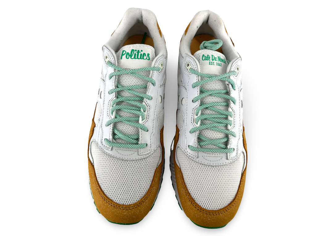 Saucony Shadow 5000 Politics Cafe Du Monde White