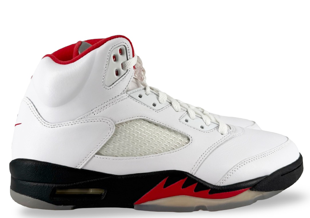 Jordan 5 Retro Fire Red Silver Tongue (2020)