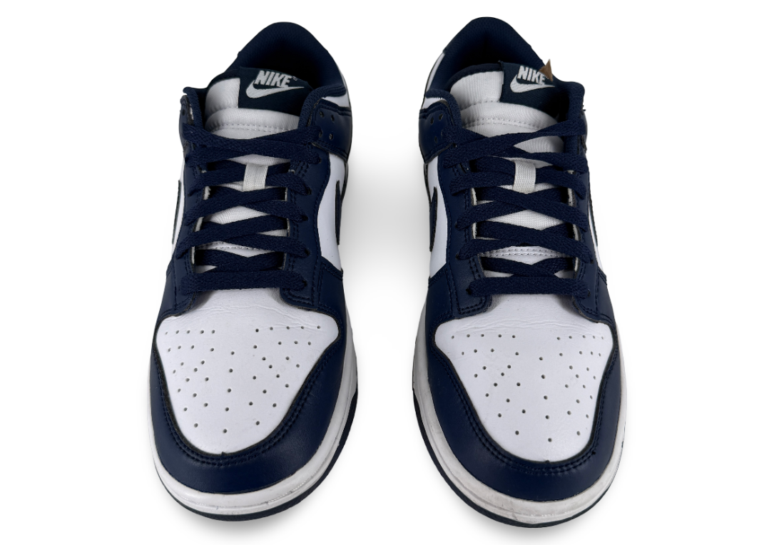 Nike Dunk Low White Midnight Navy