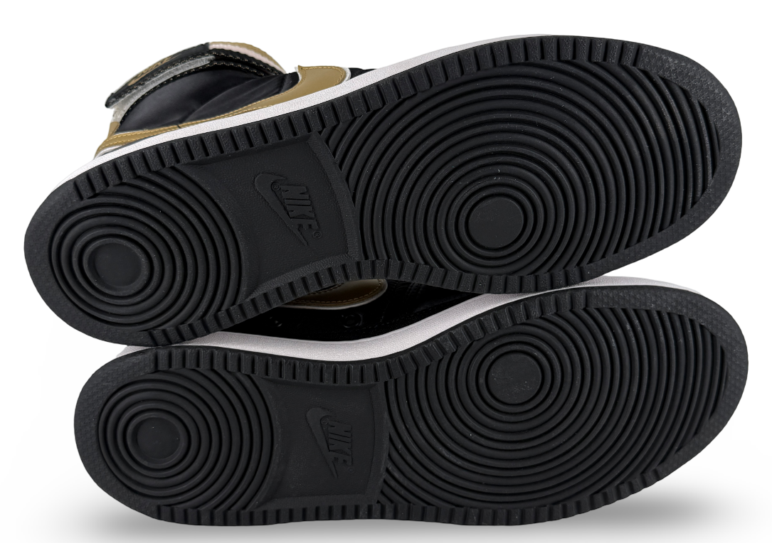 Nike Vandal High Supreme Black Metallic Gold