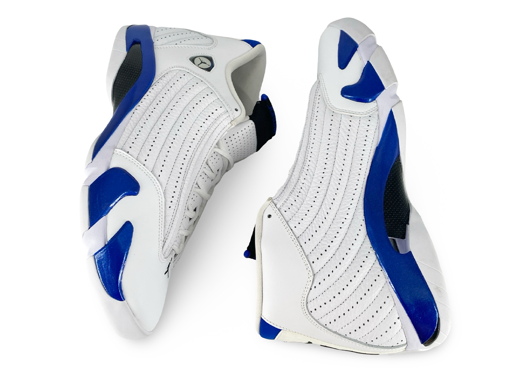 Jordan 14 Retro White Hyper Royal