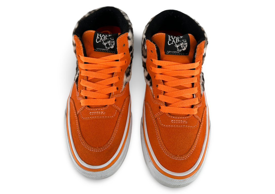 Vans Half Cab Supreme Leopard Orange