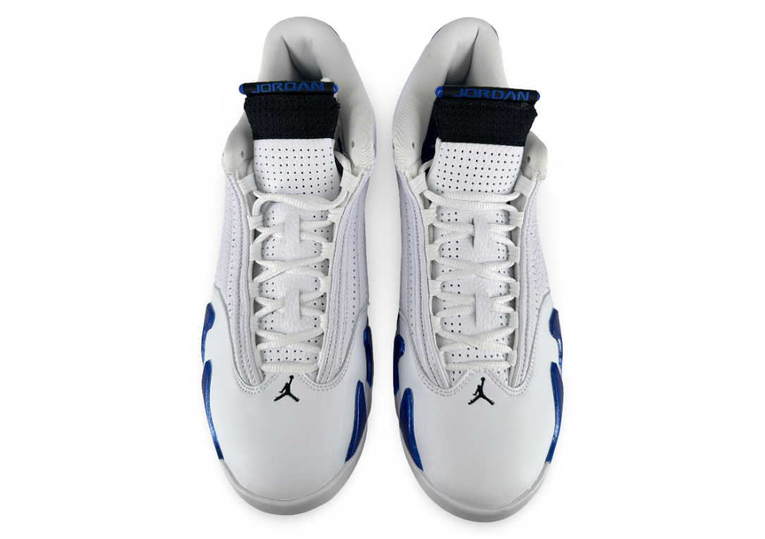 Jordan 14 Retro White Hyper Royal