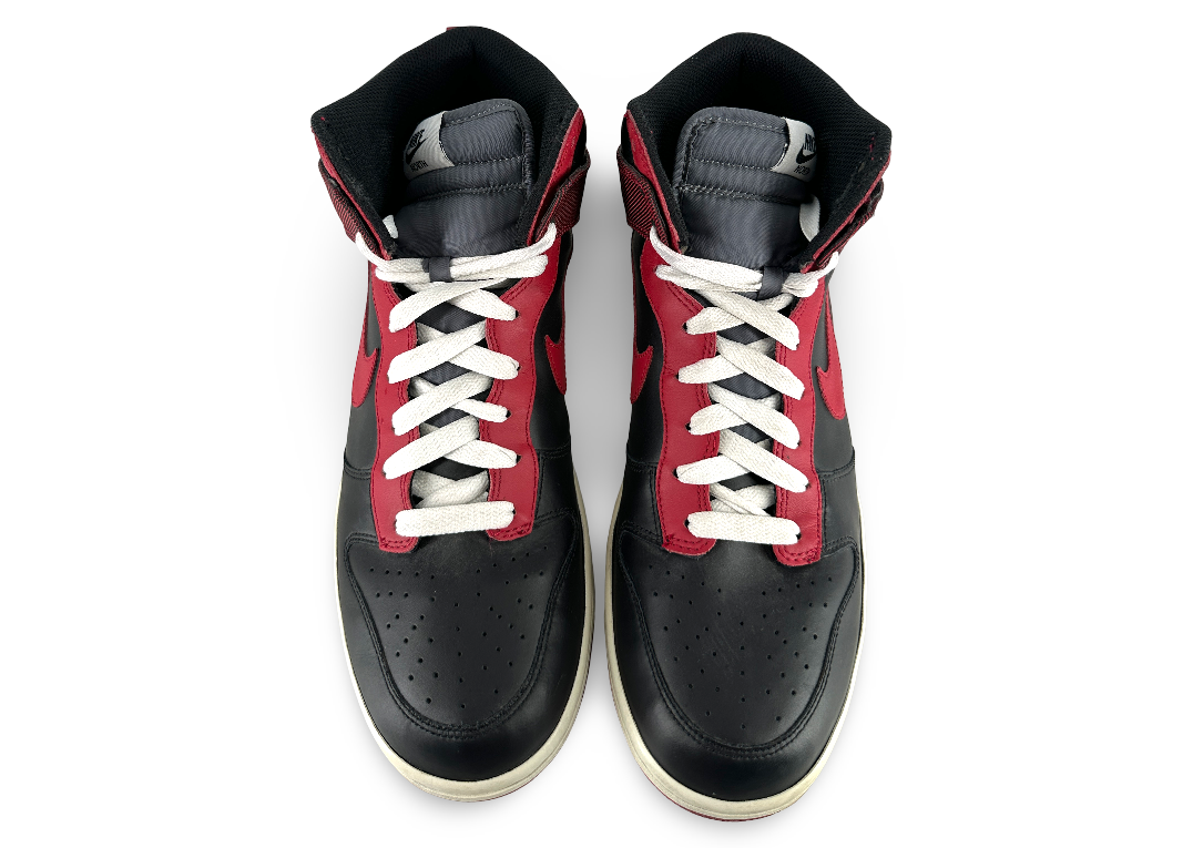Nike Dunk High Black Red