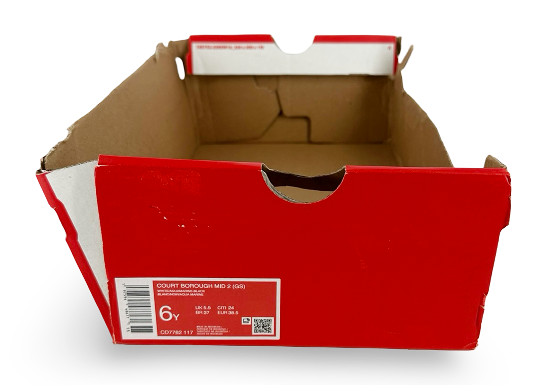 Nike Court Borough Mid 2 White Blue Void (GS)