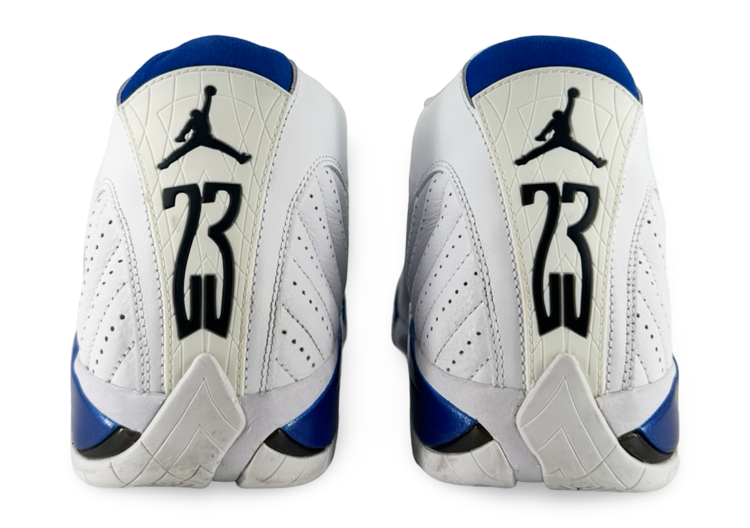 Jordan 14 Retro White Hyper Royal