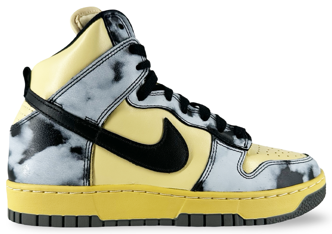 Nike Dunk High 1985 Black Acid Wash