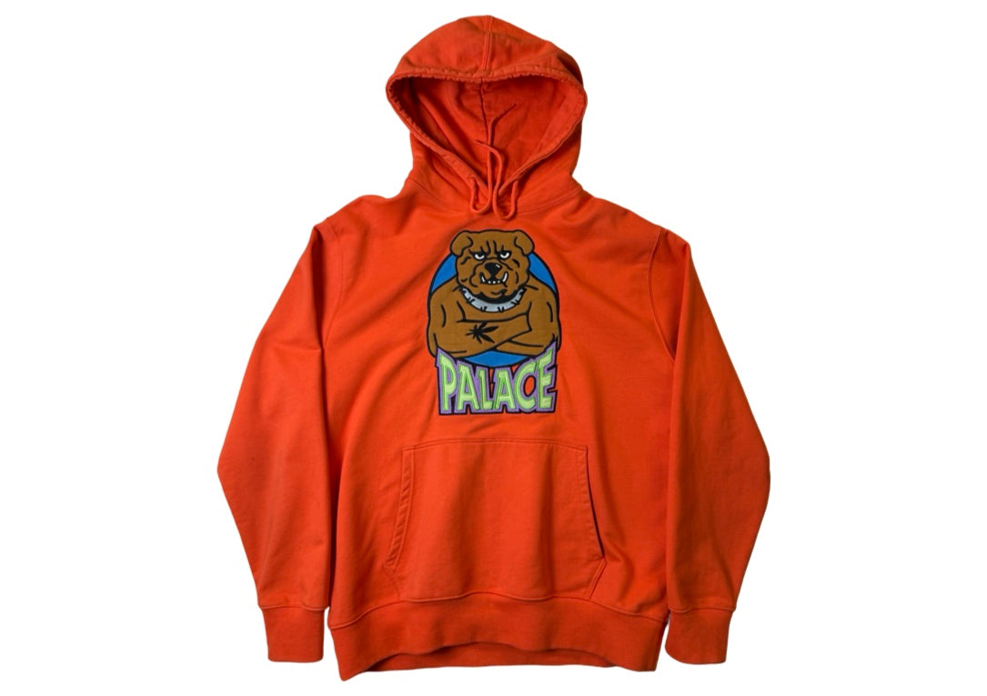 Palace Bulldog Hood Dark Orange