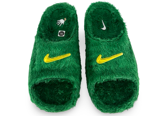 Nike ReactX Rejuven8 Slide .SWOOSH Touch Grass Kelly Green