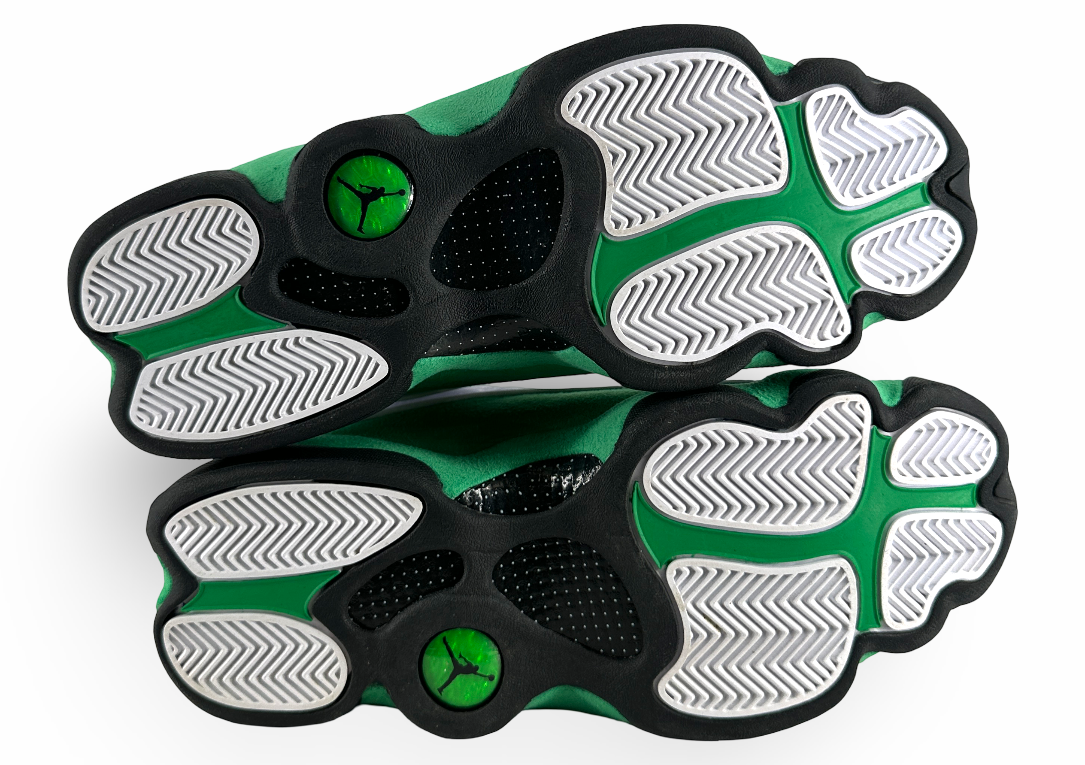 Jordan 13 Retro White Lucky Green
