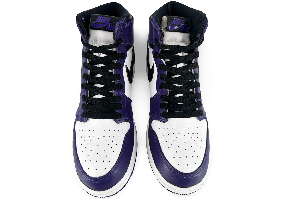 Jordan 1 Retro High Court Purple White (GS)