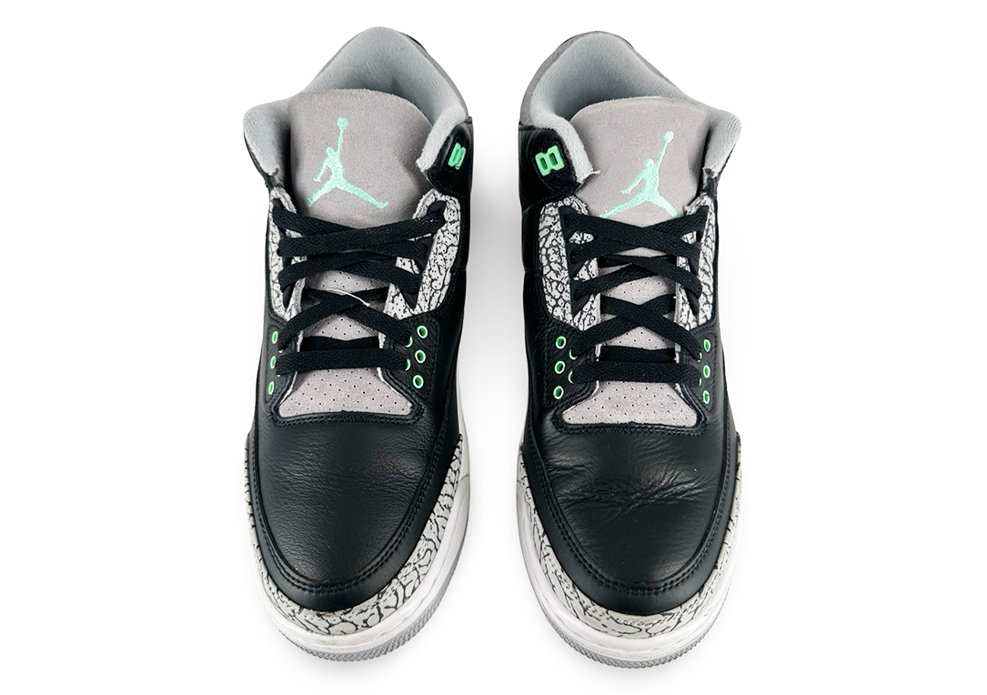 Jordan 3 Retro Green Glow