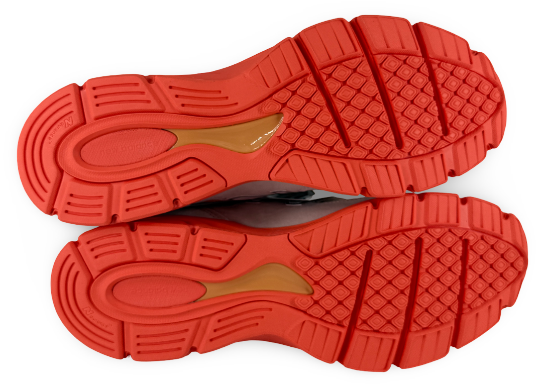 New Balance 990v4 MiUSA Moonbeam Tangerine Heat