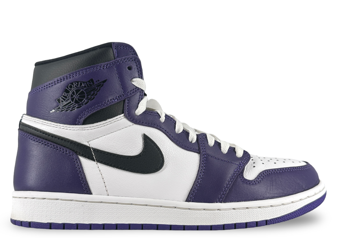 Jordan 1 Retro High Court Purple White