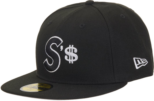 Supreme Money S Logo New Era 59Fifty Fitted Cap Black