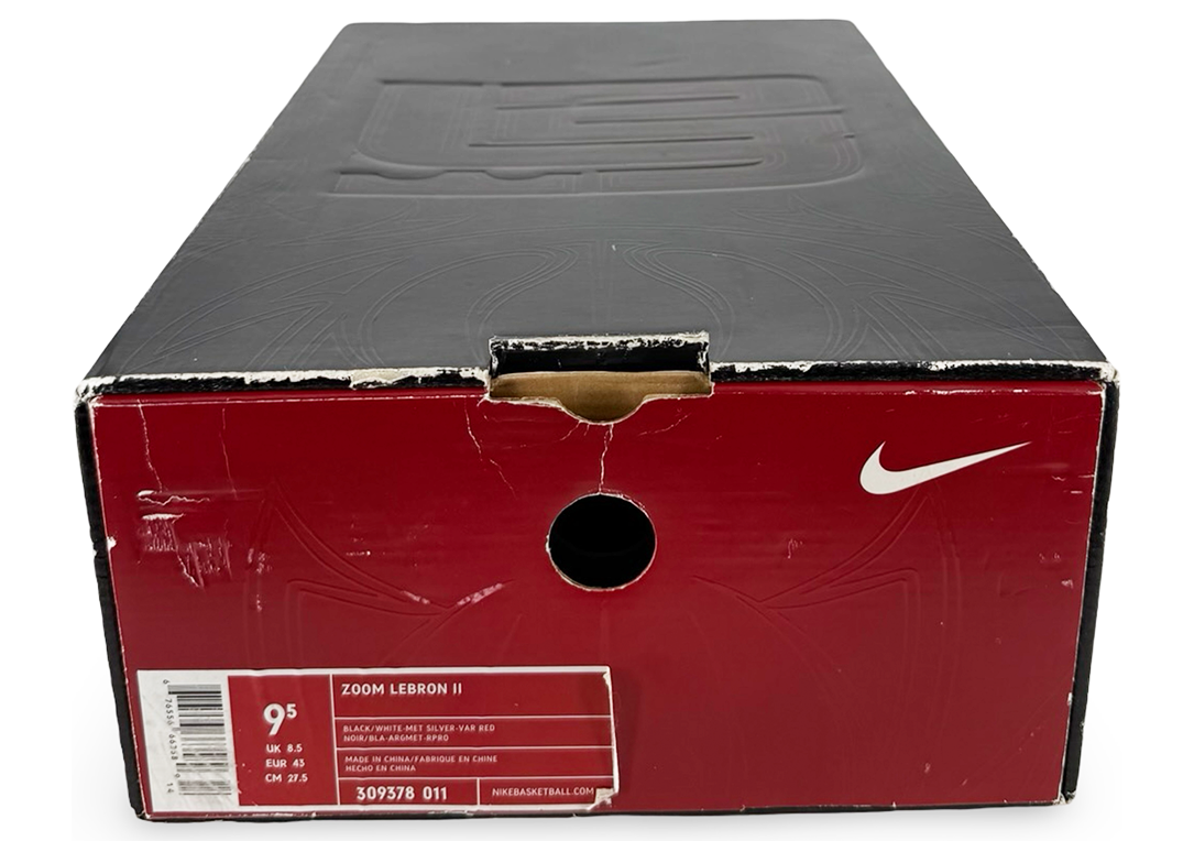 Nike LeBron Zoom 2 Black Crimson (2004)