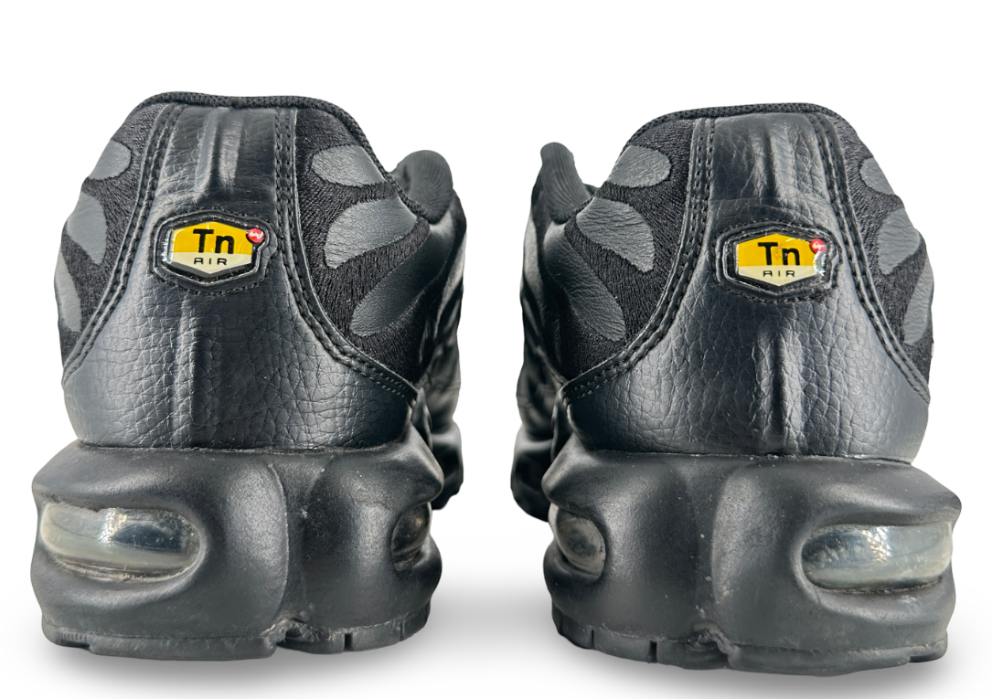 Nike Air Max Plus Triple Black Leather