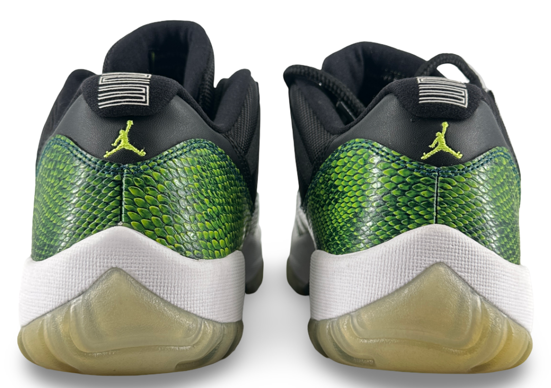 Jordan 11 Retro Low Green Snakeskin