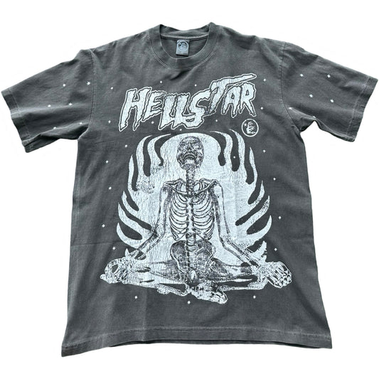 Hellstar Studios Inner Peace Shirt Grey