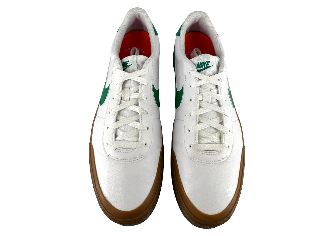 Nike Court Shot White Gum Medium Brown Malachite