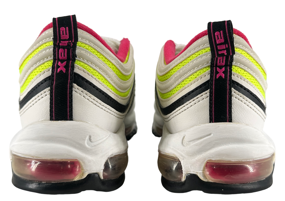 Nike Air Max 97 White Black Volt Rush Pink
