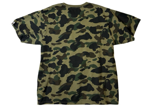 Bape 1st Camo Tee Green