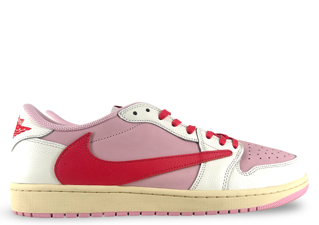 Jordan 1 Retro Low OG SP Travis Scott Sail Tropical Pink