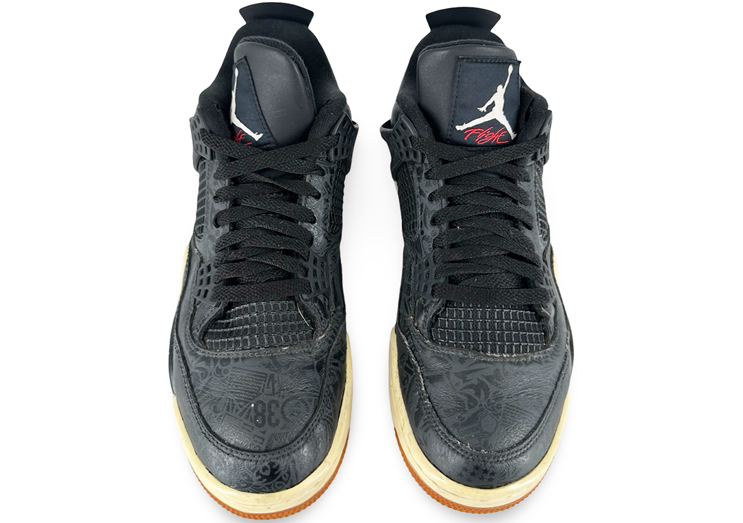 Jordan 4 Retro Laser Black Gum