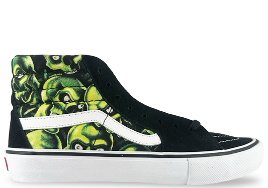 Vans Sk8-Hi Supreme Skull Pile (Green)