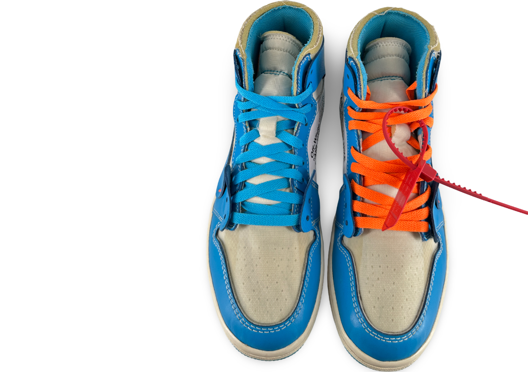 Jordan 1 Retro High Off-White University Blue
