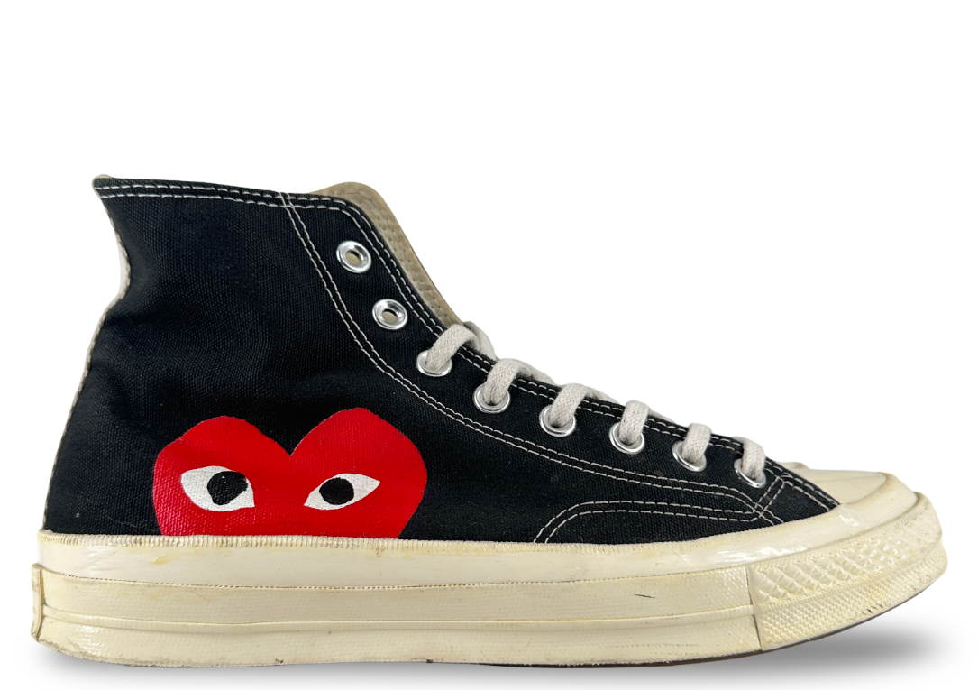 Converse Chuck Taylor All Star 70 Hi Comme des Garcons PLAY Black