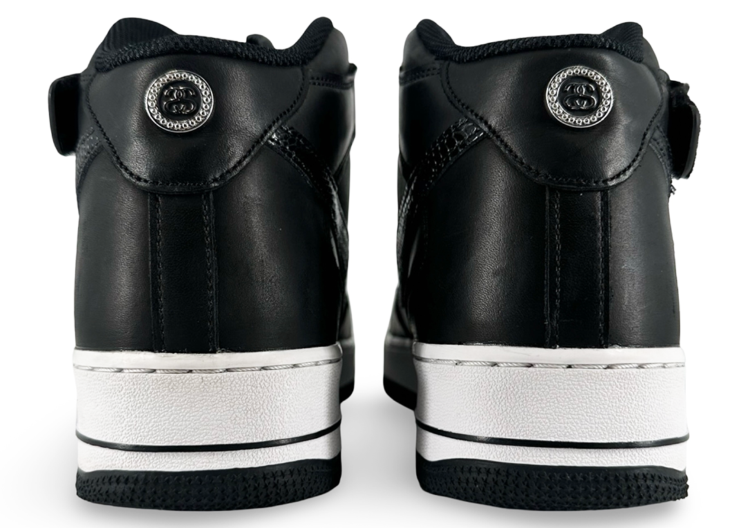 Nike Air Force 1 Mid Stussy Black White