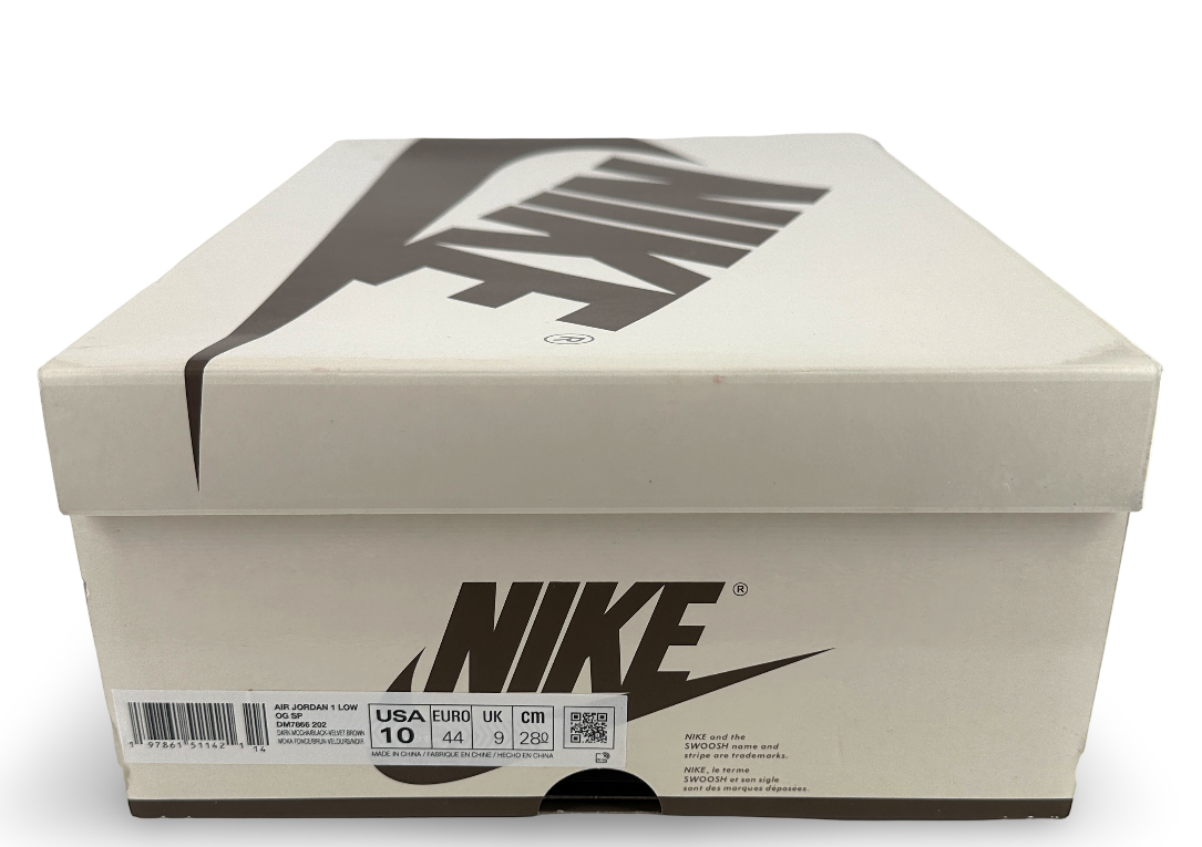 Jordan 1 Retro Low OG SP Travis Scott Velvet Brown
