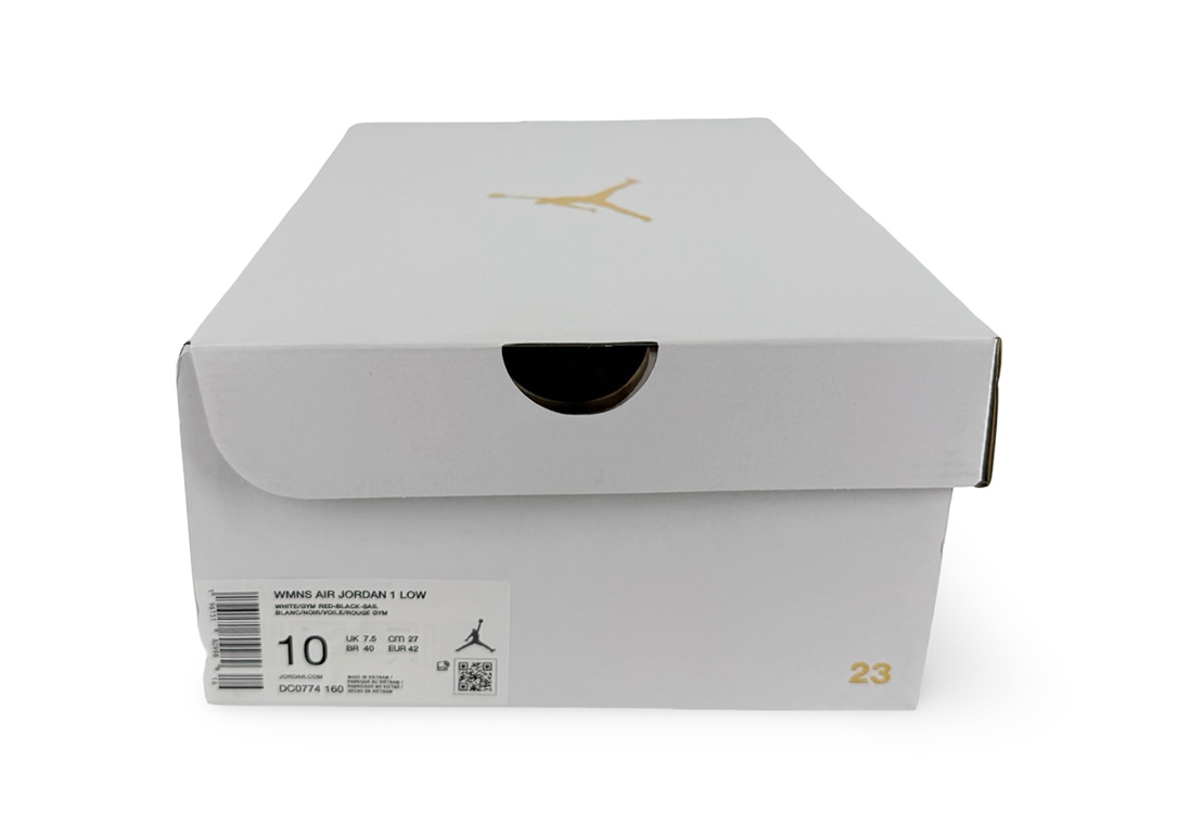 Jordan 1 Low Reverse Black Toe (Womens)