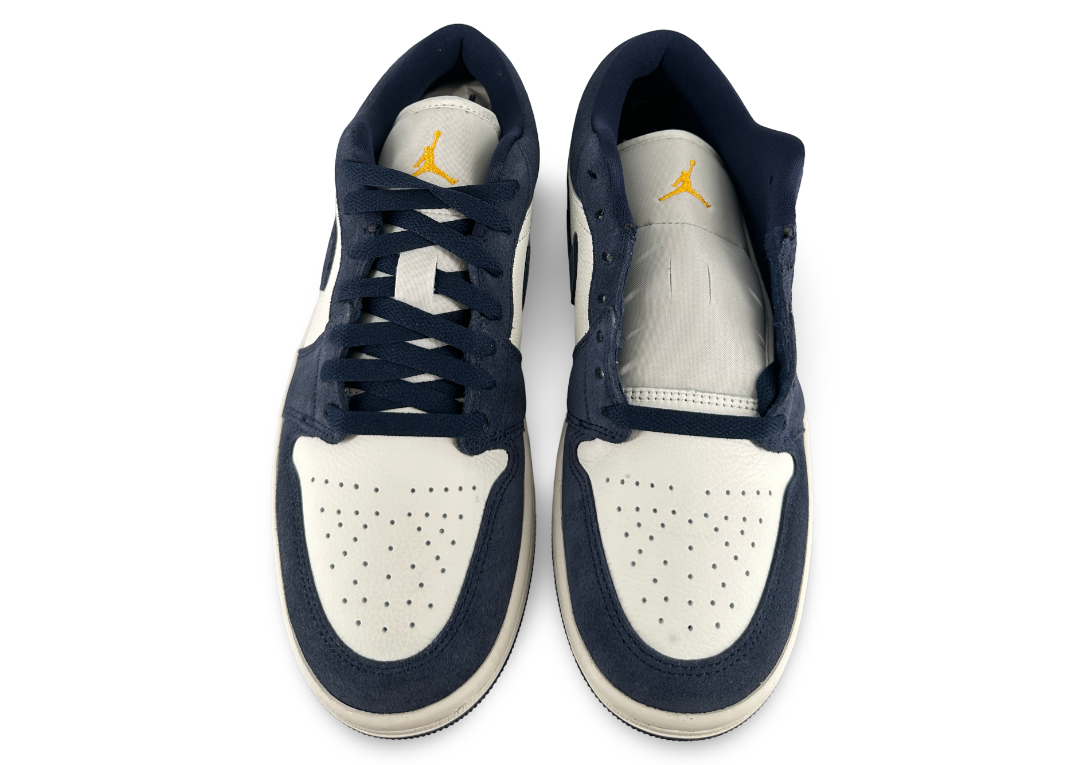 Jordan 1 Low SE Obsidian Suede