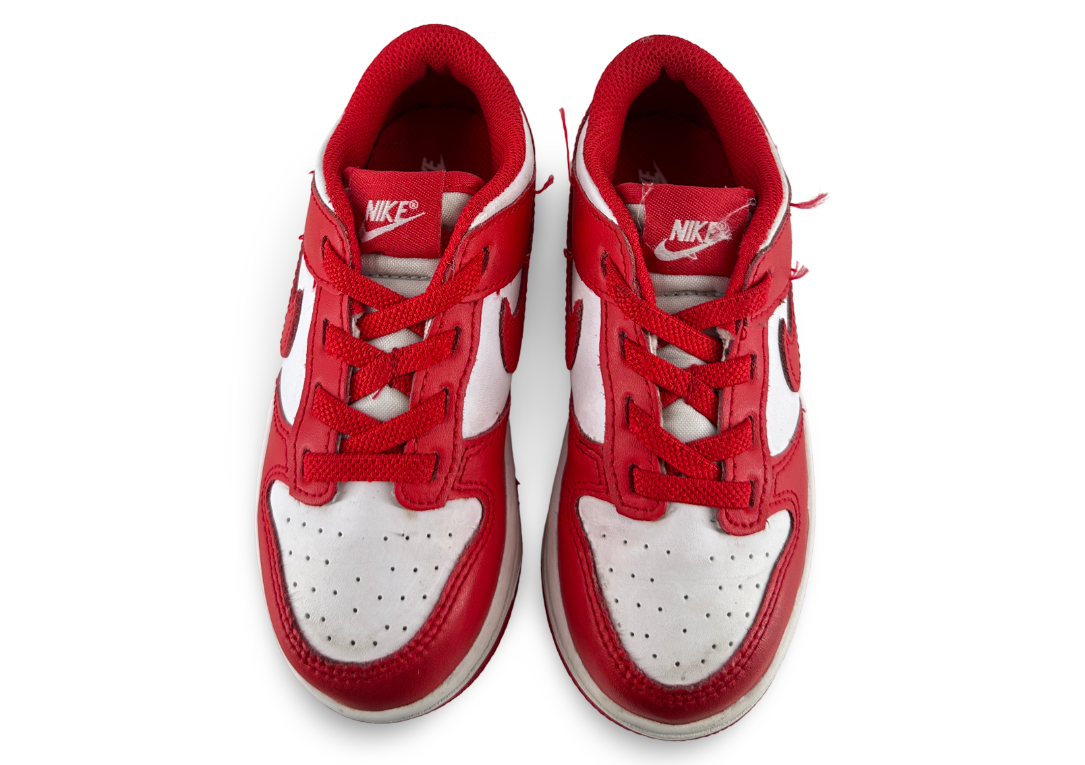 Nike Dunk Low White University Red (GS)
