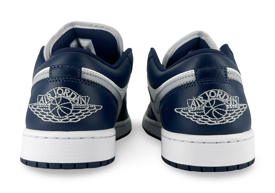Jordan 1 Low Wolf Grey Midnight Navy