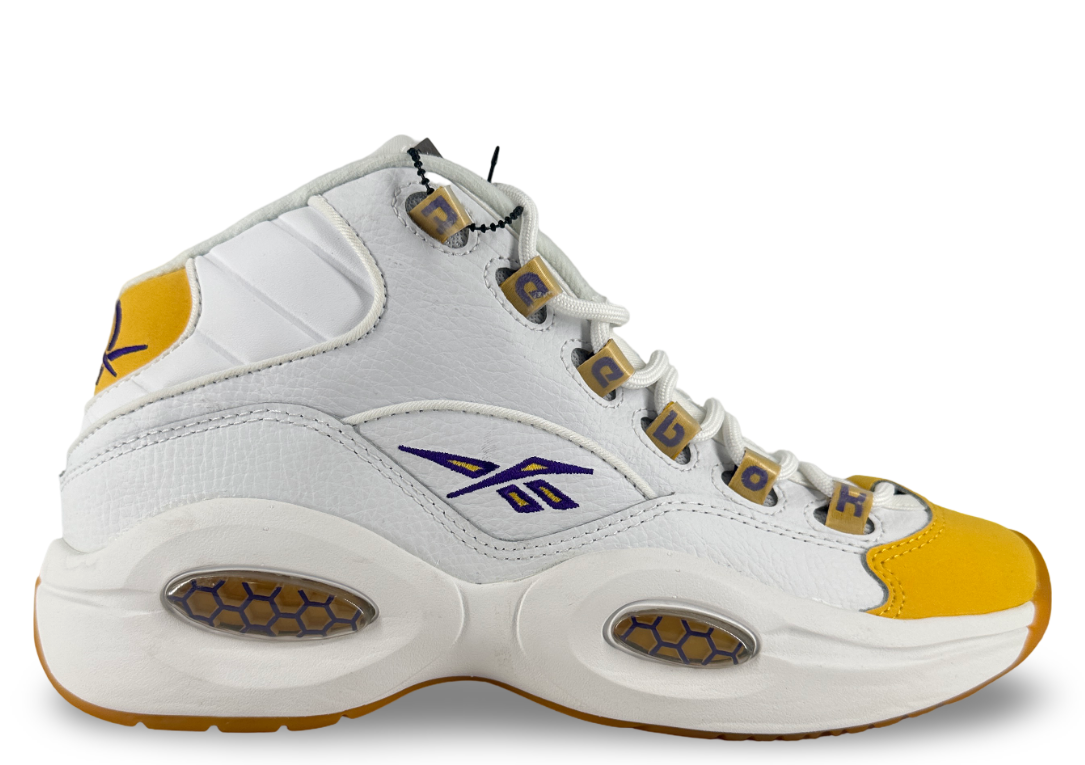 Reebok Question Mid Yellow Toe (GS)