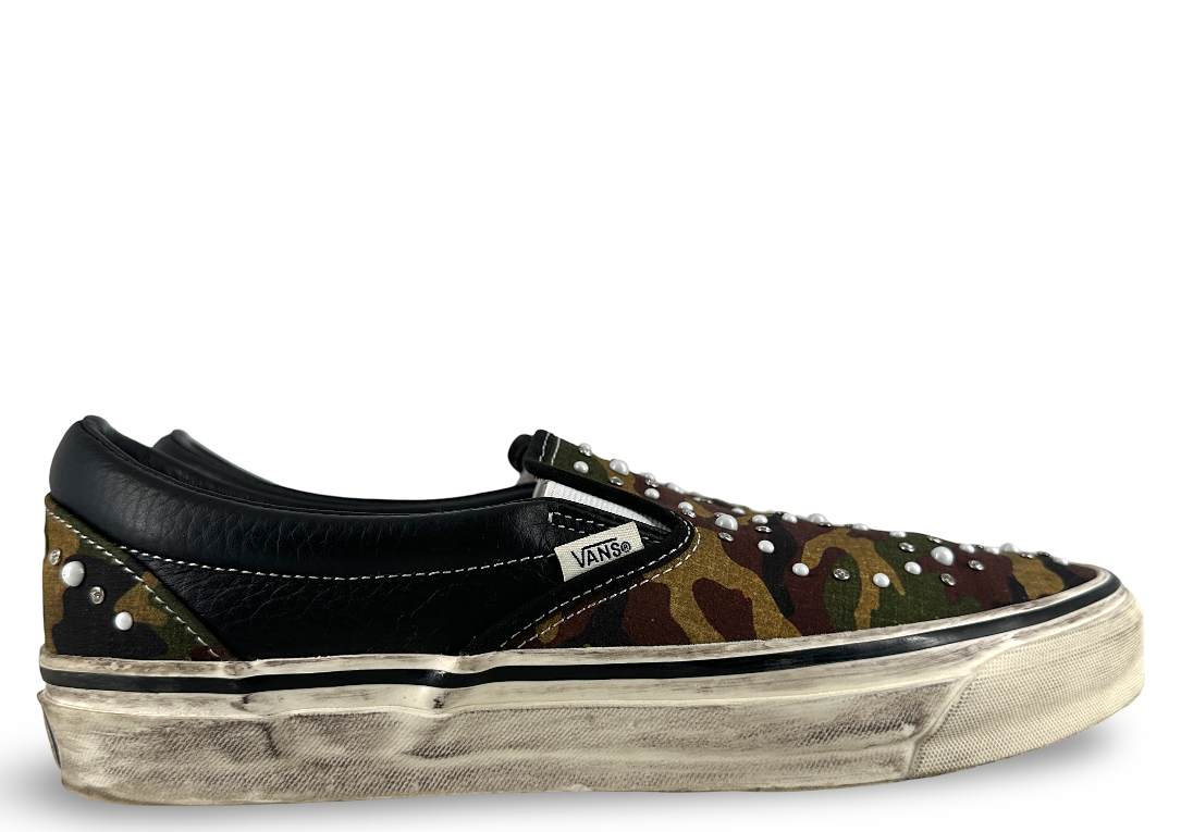 Vans LX Classic Slip-On 98 Pearlized Pack Camo Black