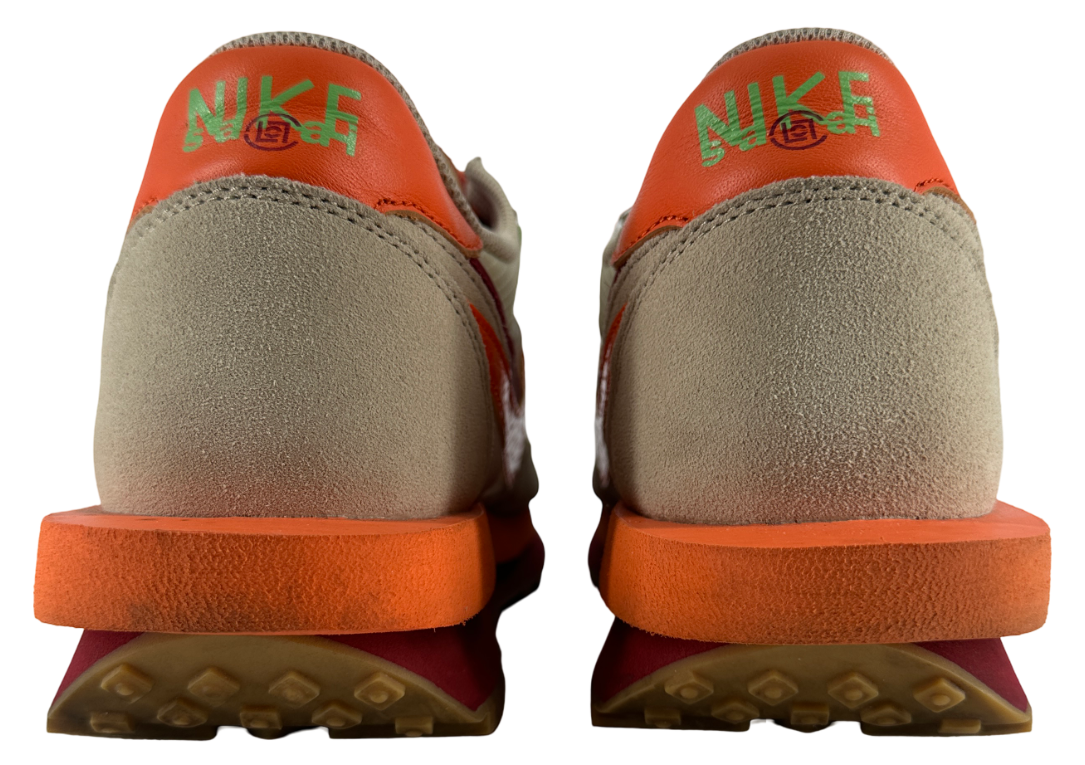 Nike LD Waffle sacai CLOT Kiss of Death Net Orange Blaze